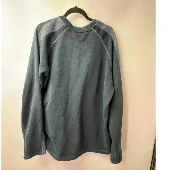 Eddie Bauer‎ Pull Over Casual Long Sleeve Crew Neck Blue Sweater Men's XL(T) - Picture 5 of 5